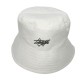 White embroidered visor White embroidered visor